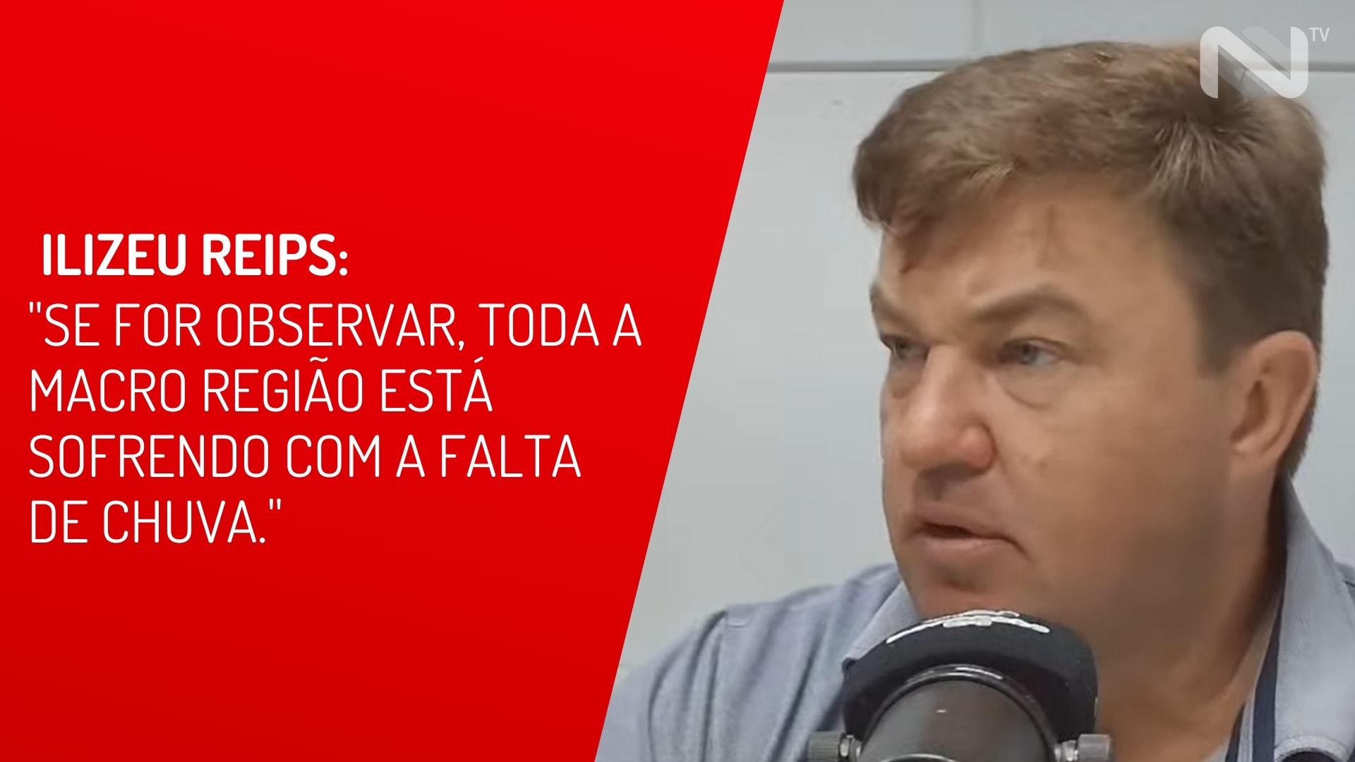 Produtores da região sofrem com a falta de chuva 