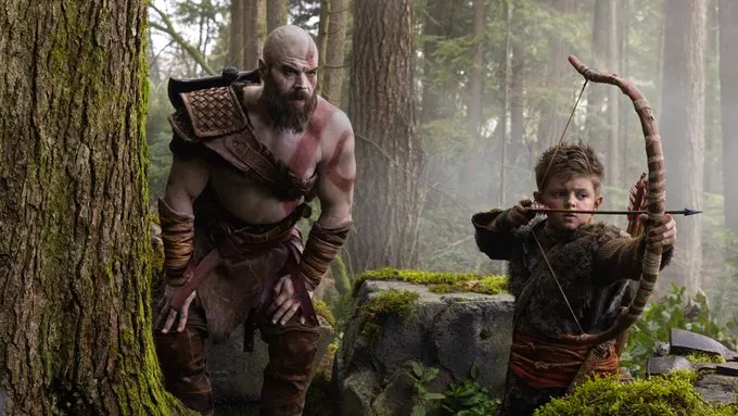 Prime Video divulga primeira imagem da série live-action de God of War com Kratos e Atreus